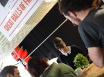 Chilli Stand Off - Gizzi Erskine with her "Great Balls of Fire"