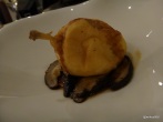 Bo London - "Toad in a hole" (Frog's leg baked in a Yorkshire pudding, with bone marrow gravy)